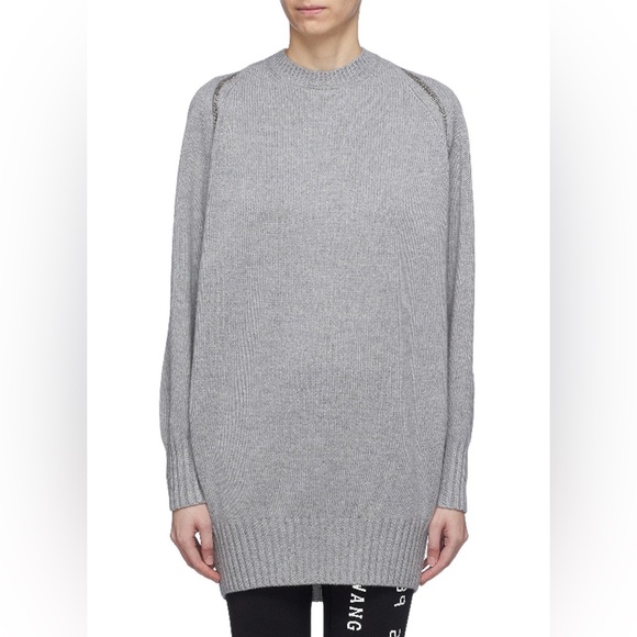 Alexander Wang merino wool crew neck sweater - Picture 6 of 7